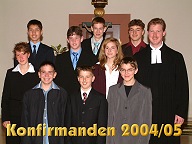Konfis 2004/05 - Ende