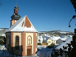 Winterbild Ev. Kirche Wenkheim